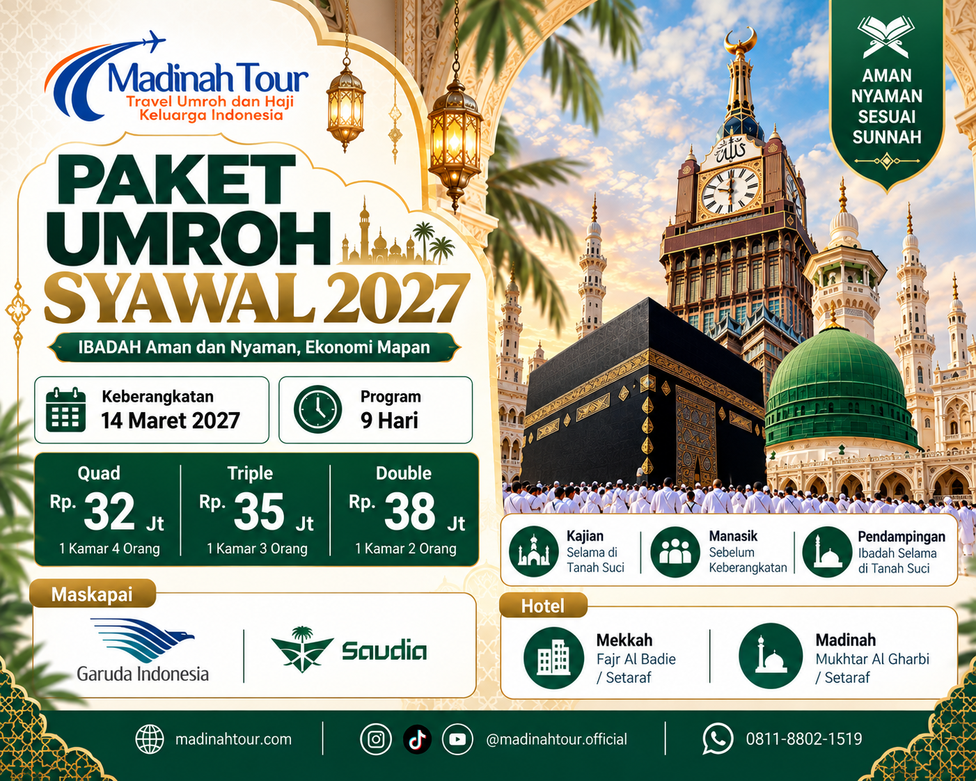 Umroh Syawal Madinah Tour